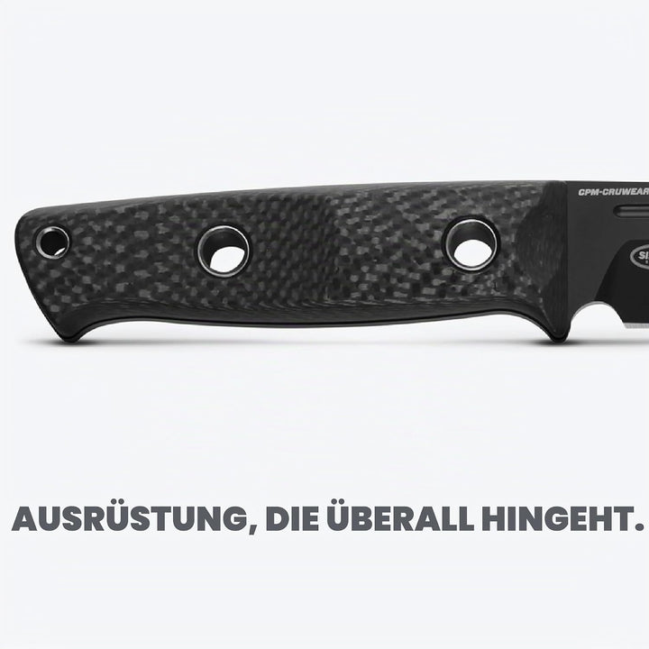 Benchmade Cuchillo Mini Bushcrafter f.carbono CPM-CruWear