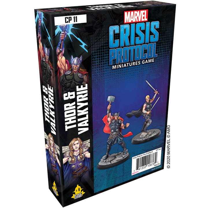 Atomic Mass Games , Marvel Crisis Protocol: Character Pack: Thor and Valkyrie , Miniatures Game , Ag