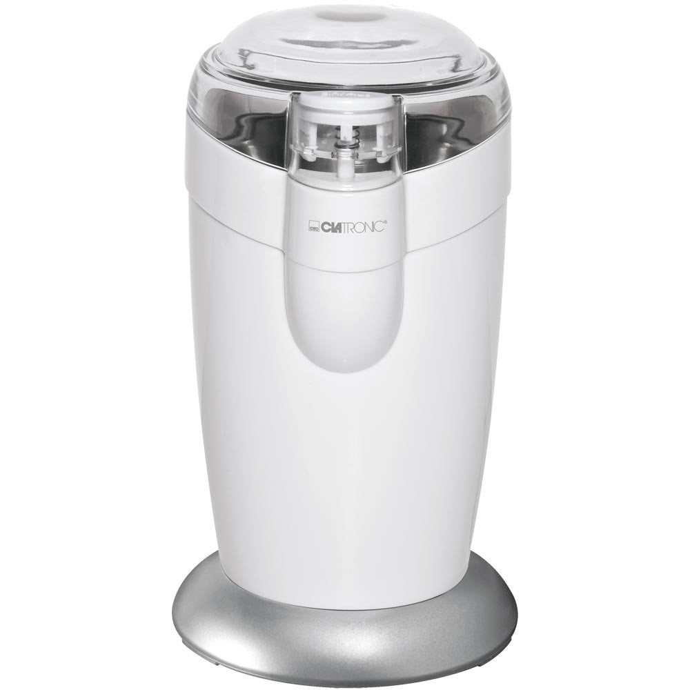 Bomann elektrische Kaffeemühle, Kaffeemühle mit Edelstahlschlagmesser, Fassungsvermögen 40 g, 120-Wa