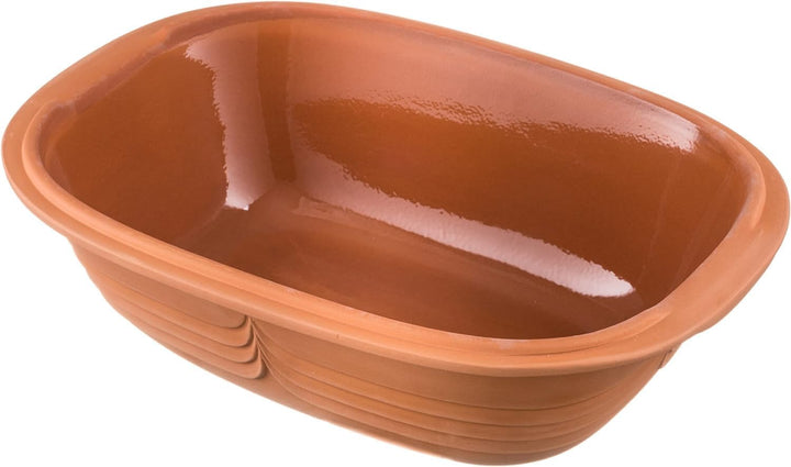 Römertopf Bräter Modern Look Keramik Tonbräter 4 Liter