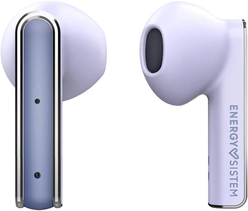 Energy Sistem Earphones True Wireless Style 4 Violet (Kopfhörer zum kabellosen Musikgenuss Kompaktes