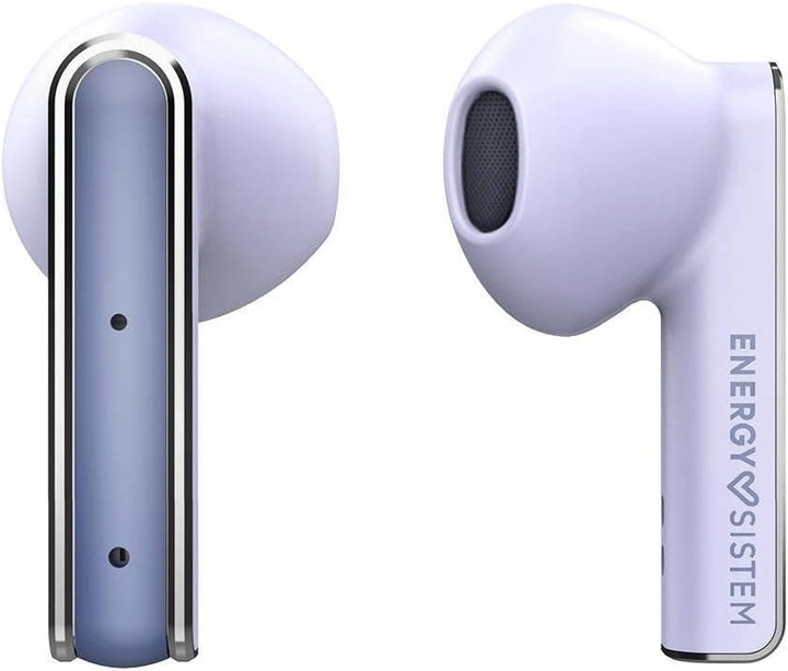 Energy Sistem Earphones True Wireless Style 4 Violet (Kopfhörer zum kabellosen Musikgenuss Kompaktes