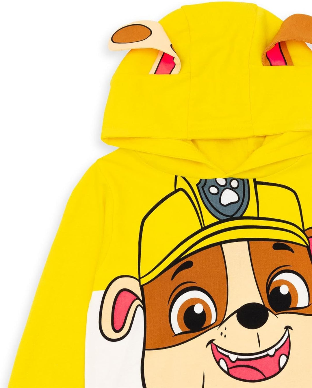 PAW PATROL Kids Hoodie Chase Marshall Skye Everest ODER Rubble 3D Ohren Pullover 2-3 Jahre Rubble, 2