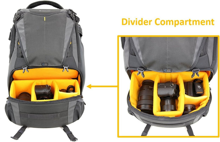 Vanguard Alta Sky 51d Transport-Rucksack 32 x 20 x 51 cm) schwarz Rucksack Max. Belastung: 13,5 kg,
