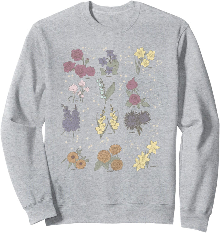 Flower Informational Chart Sweatshirt