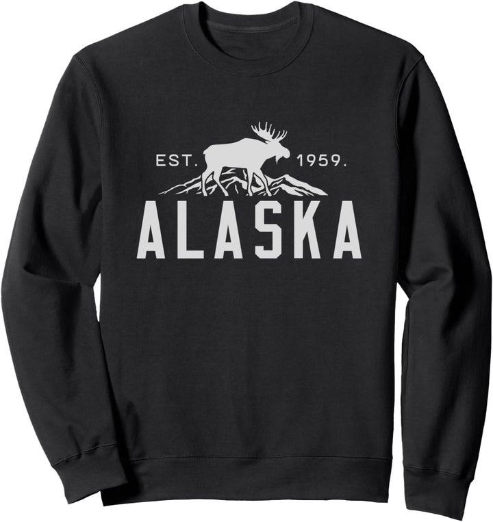 Alaska National Park Camping vacation Hunter Sweatshirt