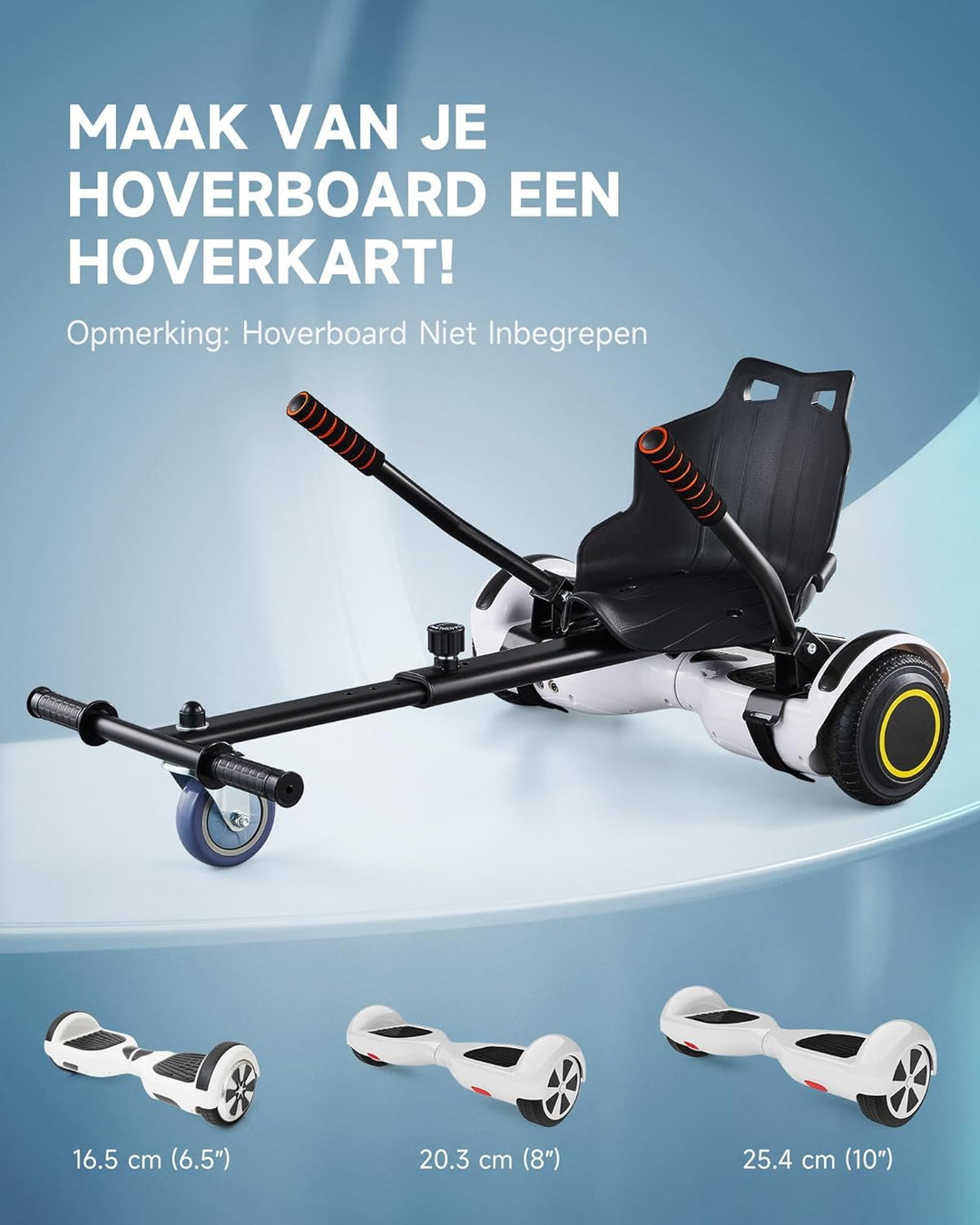 CO-Z Hoverboard Sitz Hoverkart Gokart Sitz für 6,5 Zoll 8,5 und 10 Zoll Hoverboards Sitzscooter Sitz