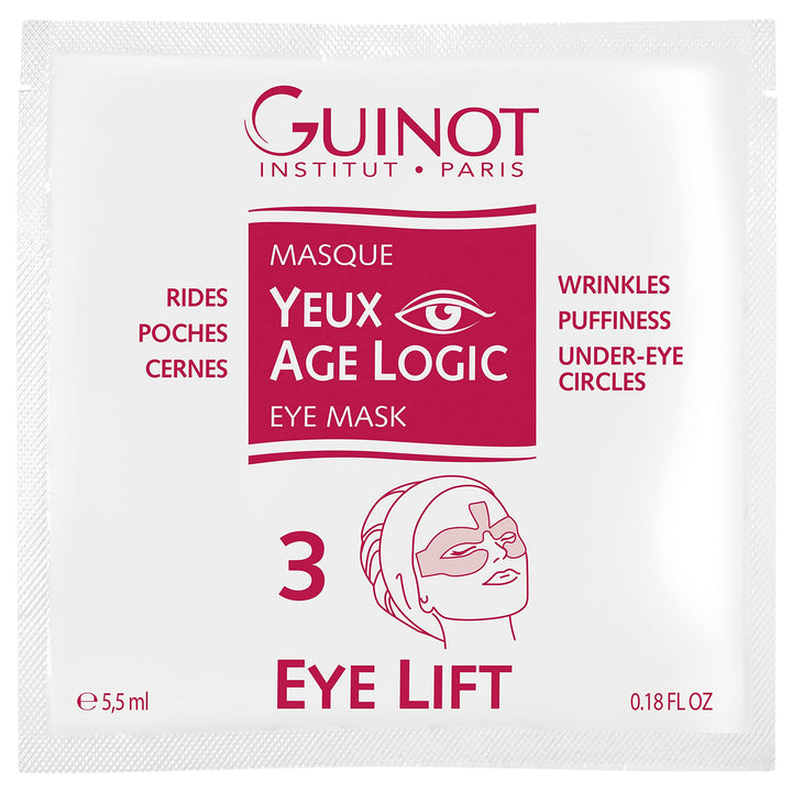 Guinot Masque Age Logic Yeux,1er Pack (4 x 5.5 ml)