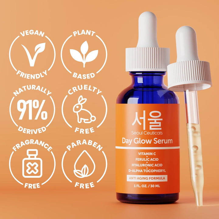 Seoul Ceuticals Korean Skin Care Day Glow Serum 30 ml (1er Pack), 30 ml (1er Pack)