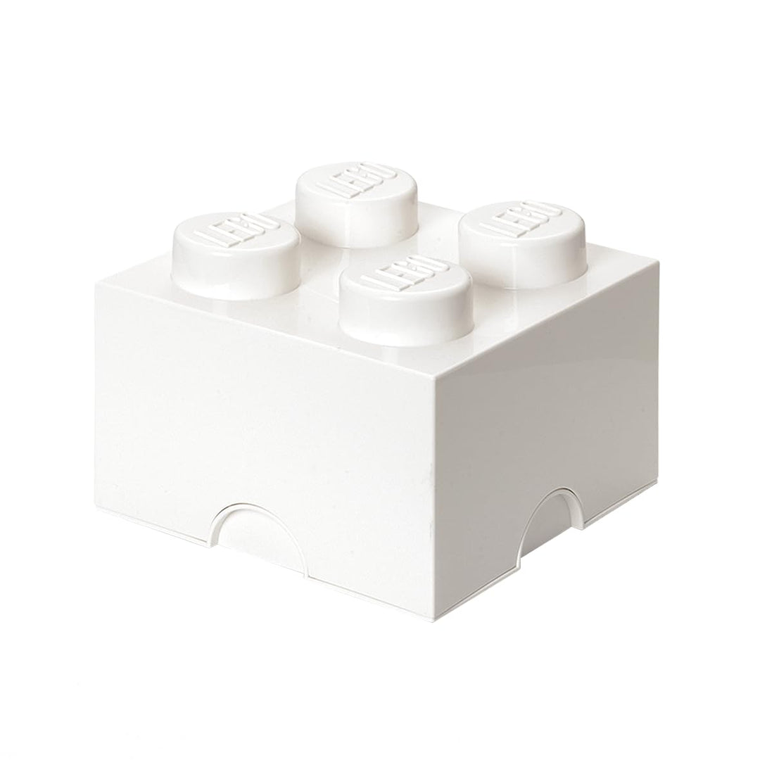 Lego Storage Brick 4 Medium Weiss Weiss 25 x 25 x 18 cm, Weiss 25 x 25 x 18 cm