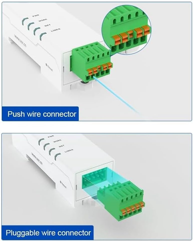 RS485-zu-Ethernet-Konverter, Winziger Serieller Server -DR134, Unterstützt UDP/HTTP/DHCP/DNSP, Modbu