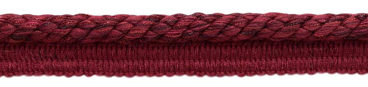 DecoPro Set mit 7,3 Metern, aufwendige 10 mm Pagoda Red Cherry, Ruby Veranda Collection, Zierschnur