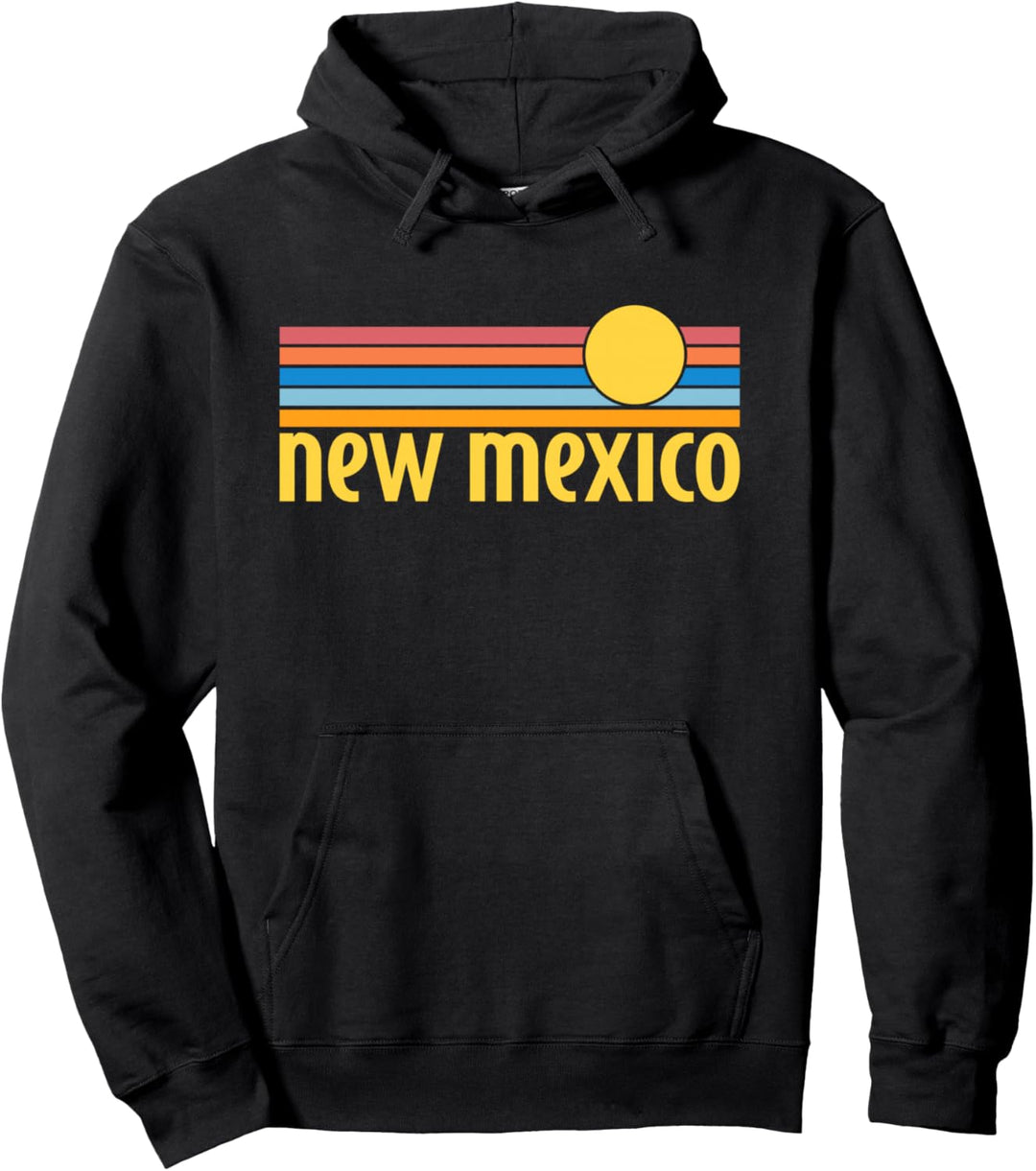 Vintage New Mexico Sonnenuntergang Retro Style Design MCMA Pullover Hoodie