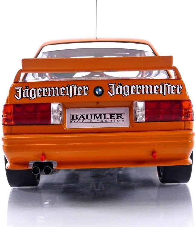 Kompatibel mit 1992 BMW M3 (E30) Jägermeister Nr. 19 Armin Hahne DTM Nürburgring 1:18 IXO Models 18R