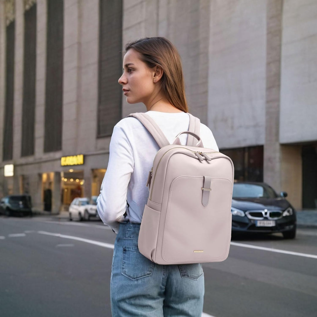 GOLF SUPAGS Laptop Rucksack Damen Elegant 14 Zoll Schulrucksack Herren Tagesrucksack Wasserdicht Sch