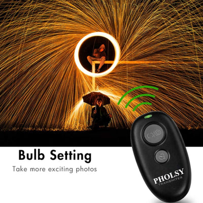 PHOLSY Kamera Kabellose Fernauslöser Auslöser Fernbedienung für Fujifilm GFX50S, XPro2, X-H1, X-T2,
