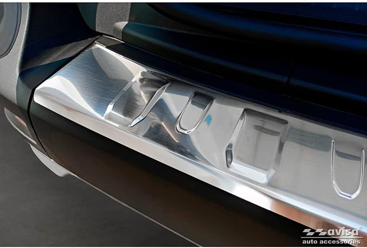 Avisa Edelstahl Heckstossstangenschutz kompatibel mit Renault Kangoo III Furgon & Nissan Townstar 20