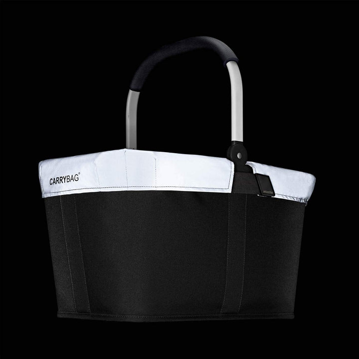 reisenthel carrybag cover in Schwarz – Abdeckung für den zugehörigen Einkaufskorb – Praktisches und