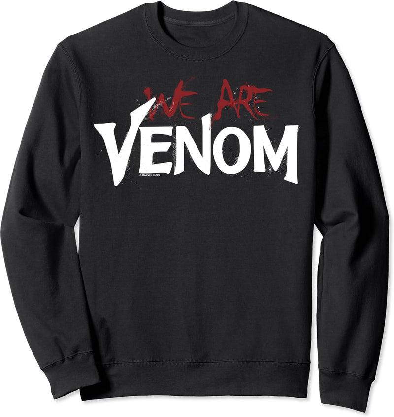 Marvel Venom We Are Venom Splatter Sweatshirt