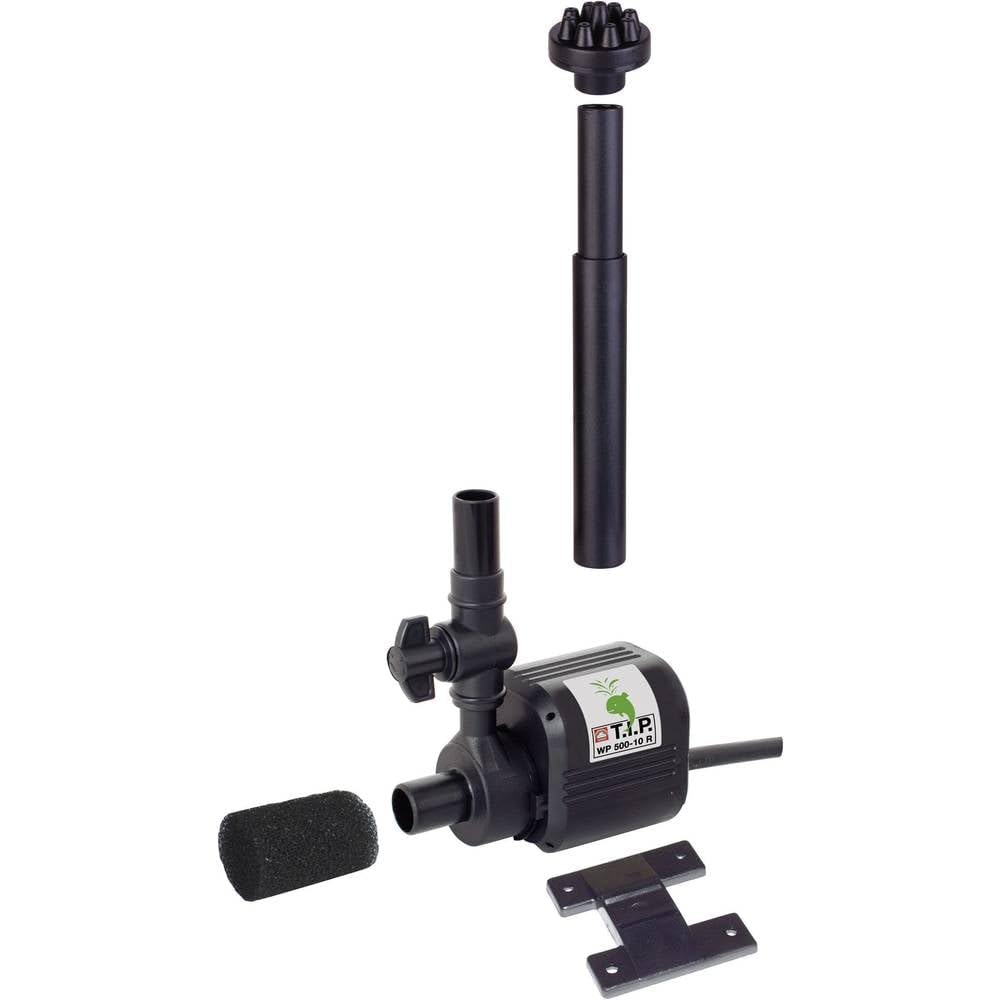 T.I.P. Springbrunnenpumpe Wasserspiel WP 500-10 R, bis 500 l/h Fördermenge Fördermenge 500 l/h Innen