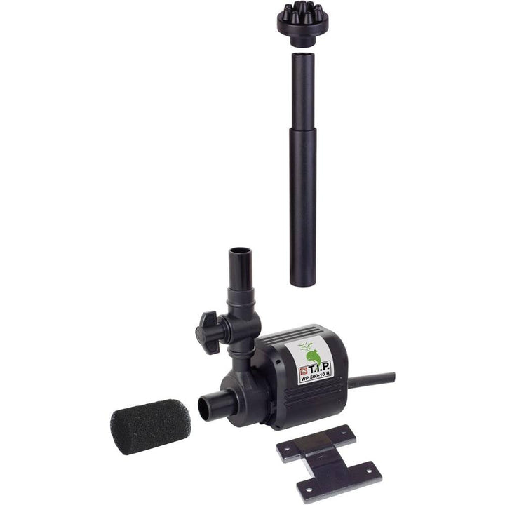 T.I.P. Springbrunnenpumpe Wasserspiel WP 500-10 R, bis 500 l/h Fördermenge Fördermenge 500 l/h Innen