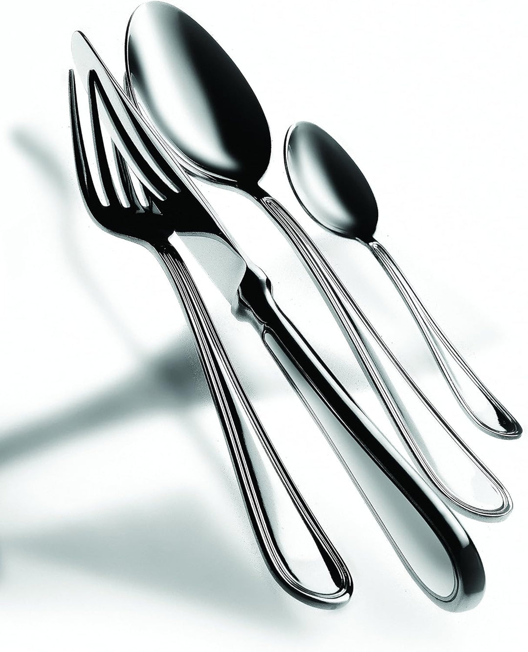 Mepra Norma Besteck-Set, 24 Stück, Silber