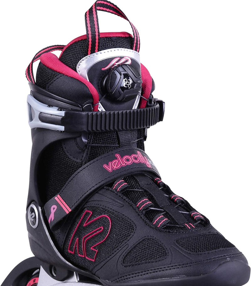 K2 Damen Velocity 84 Boa W Inline Skates EU: 36 (UK: 3.5 / US: 6) Black - Purple, EU: 36 (UK: 3.5 /