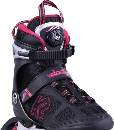 K2 Damen Velocity 84 Boa W Inline Skates EU: 39.5 (UK: 6 / US: 8.5) Black - Purple, EU: 39.5 (UK: 6