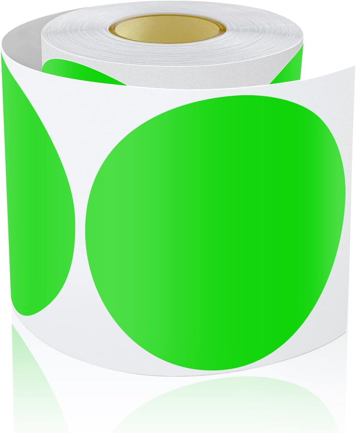 200 Stück Runde Aufkleber Gross 12.7cm Selbstklebend Klebepunkte Etiketten Farbkodierung kreise Stic