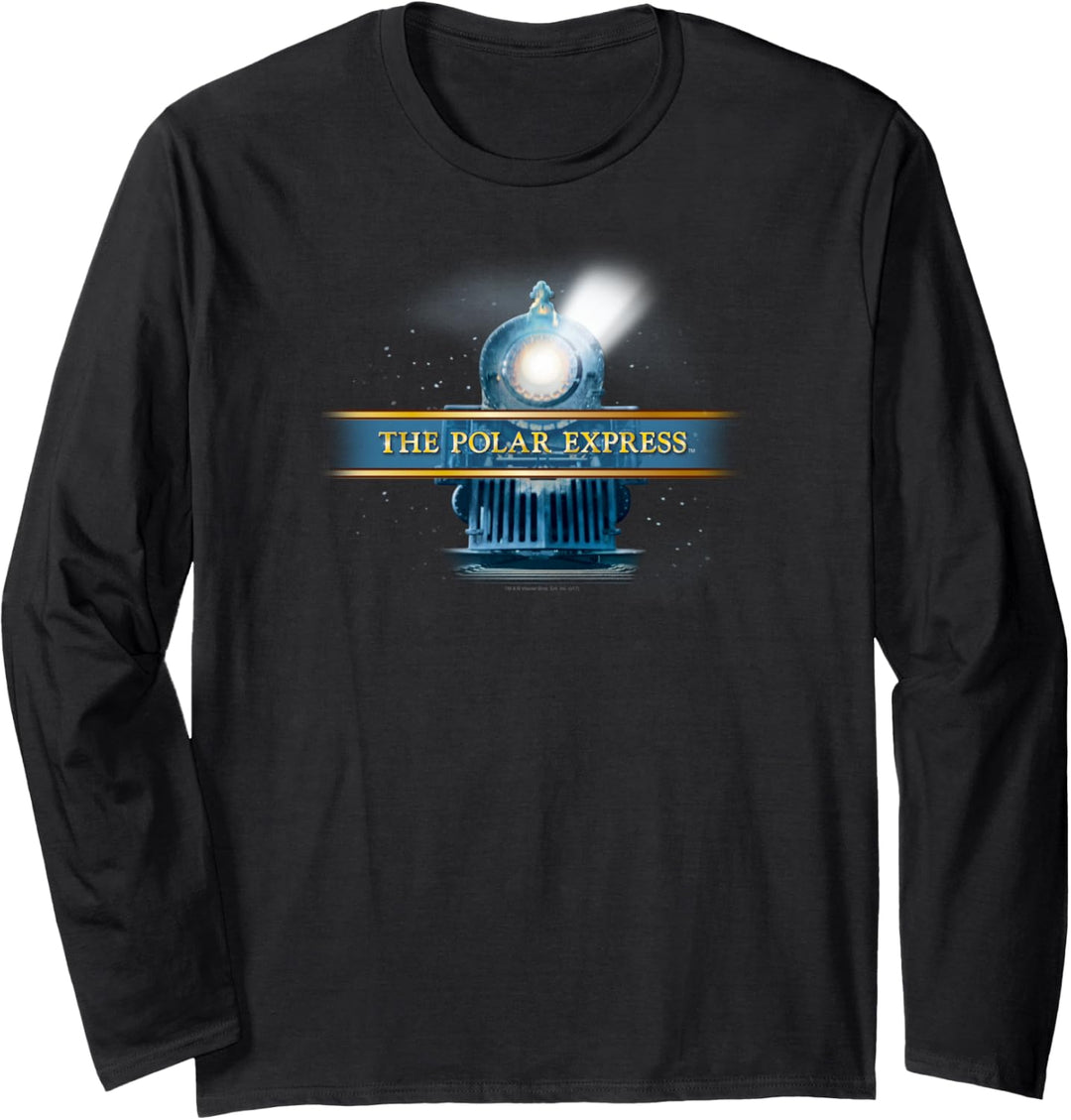 The Polar Express Train Logo Weihnachten Langarmshirt