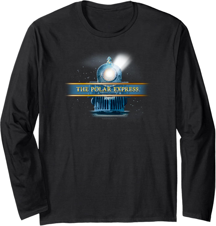 The Polar Express Train Logo Weihnachten Langarmshirt