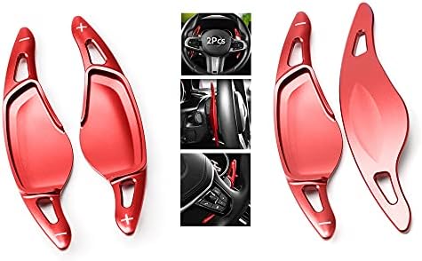 HIBEYO 2 Stücke Lenkrad Schaltwippen Verlängerung Paddles Lenkrad für BMW 5er G30 G31 G38 7er G11 G1