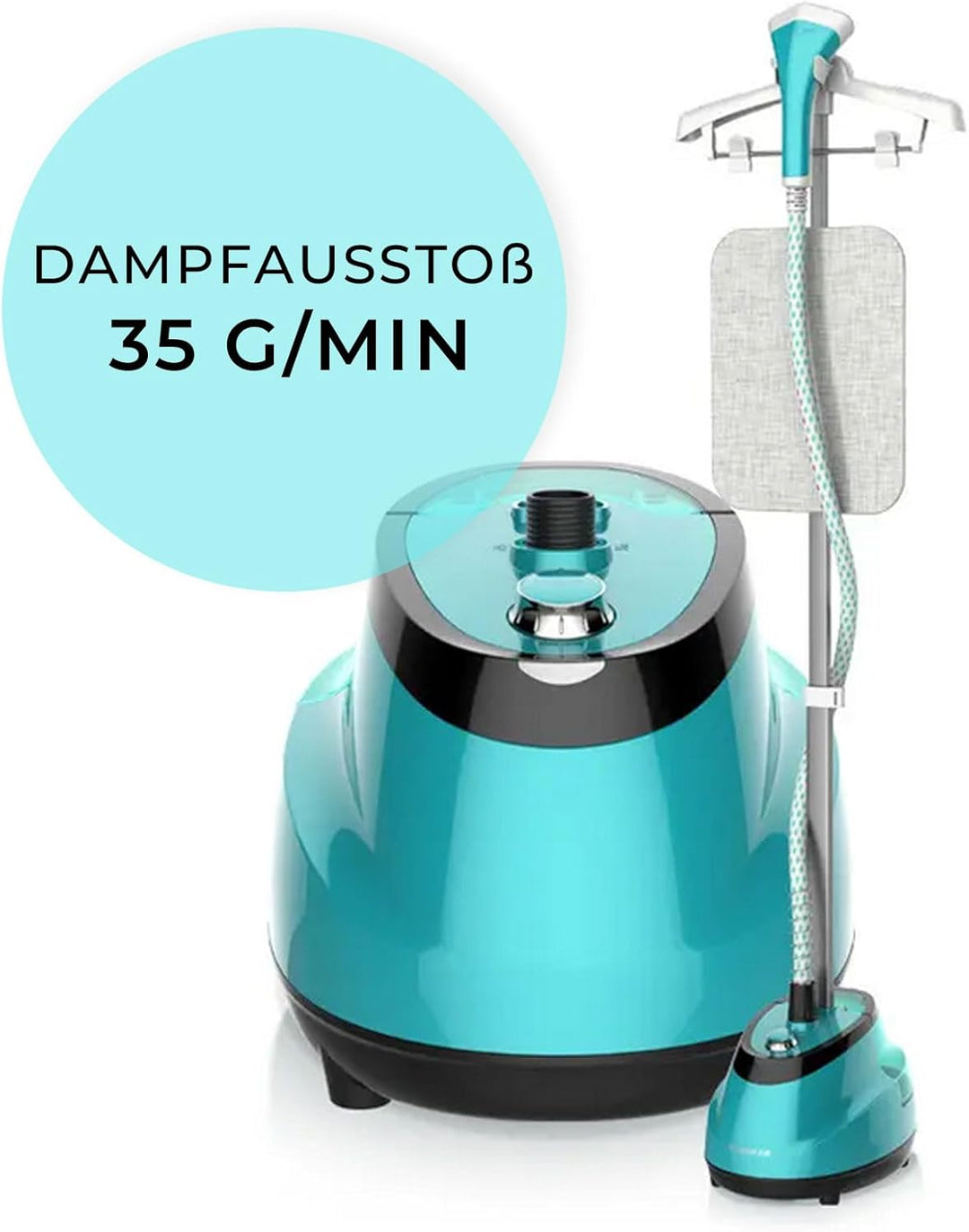 Stehender Dampfreiniger Air Essence ClothCare Steamer, Dampfglätter für Kleidung, schnelles Bügeln