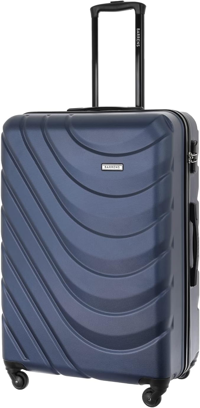BARRENS Grosser Koffer | Aufgabegepäck | 77x51x30 cm | 96 L | 4x360 Grad Rollen | Flexibler Griff |