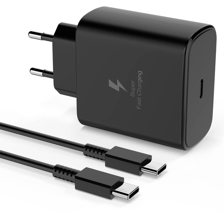 45W Schnellladegerät mit Ladekabel für Samsung Galaxy Tablet Tab A11+, A11, S11, S11 Ultra, S10 Lite