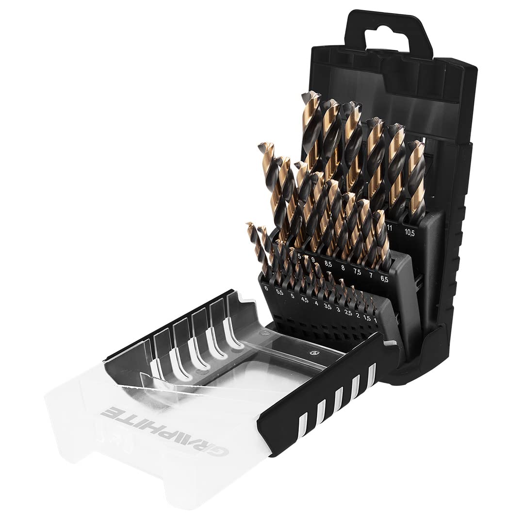 GRAPHITE 55H090 Metallbohrer, 0 W, 0 V