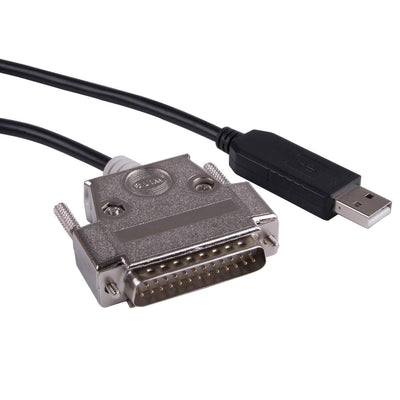 USB zu DB25 RS232 Serieller Adapter Konverterkabel Null Modem FTDI Treiber für Sharp X68K X68000 PC