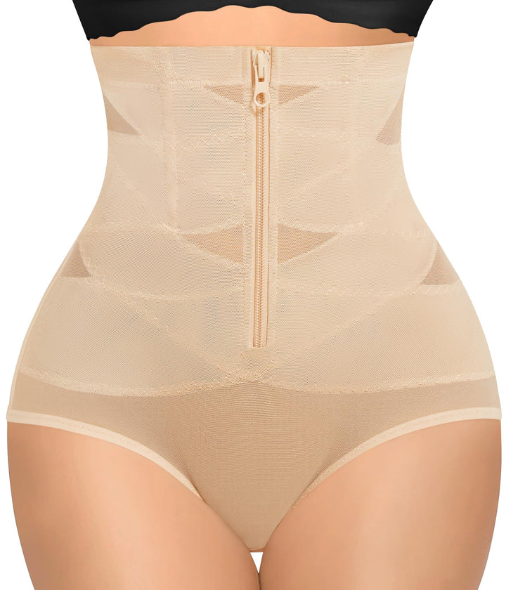 KUMAYES Damen Shapewear Bauchweg Unterhose Hoher Taille Nahtlose Miederhose Unterwäsche Bauchkontrol