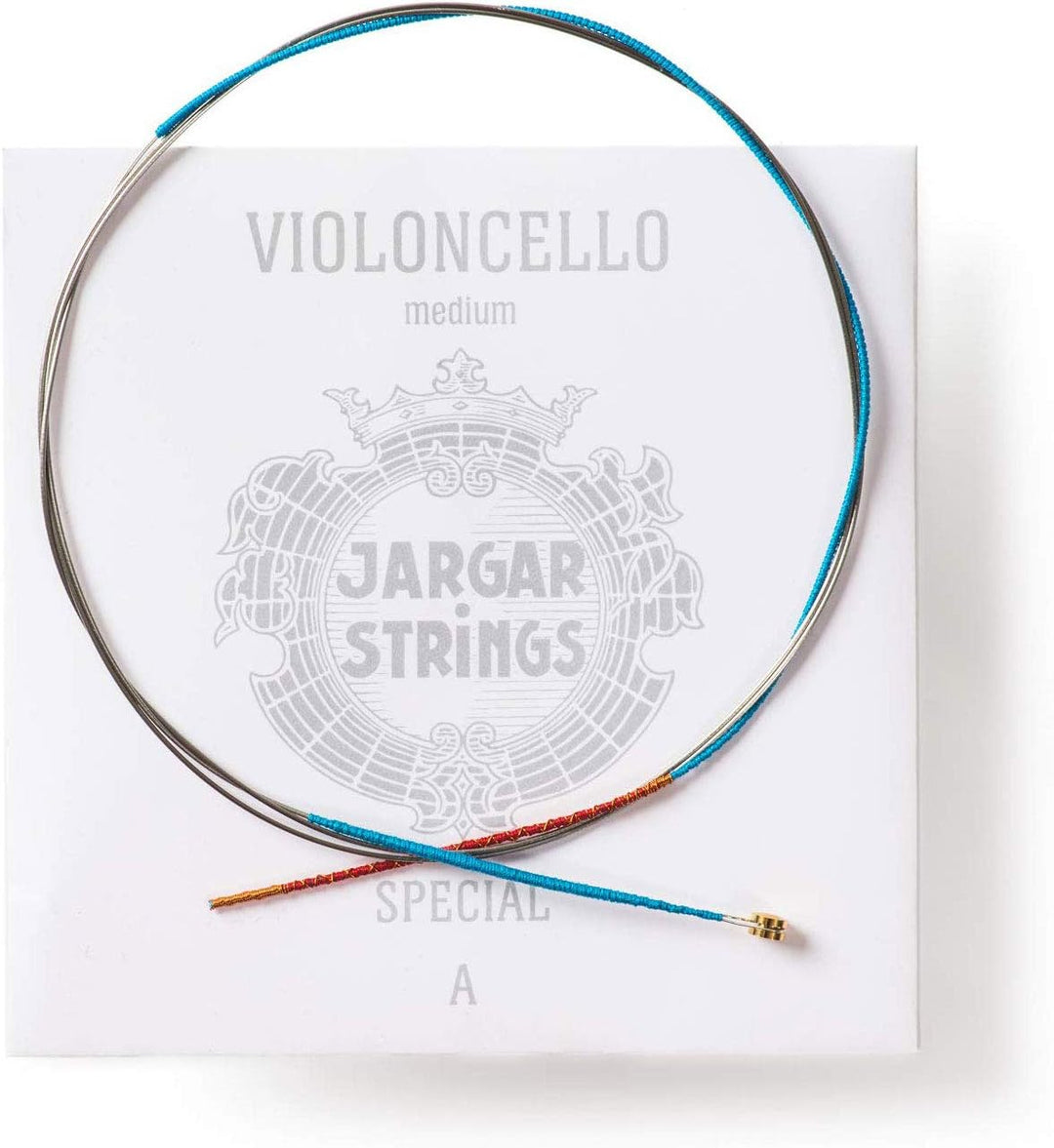 JARGAR Ce-ACMSp Cello Classic A-Saite-SPECIAL, medium (0,76mm) für Cello Medium / Standard Blau // B