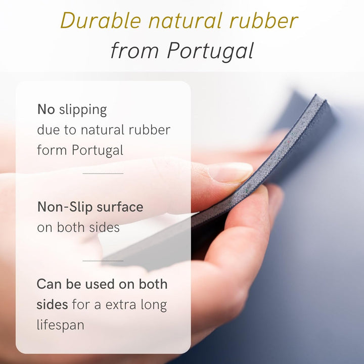 LOTUSCRAFTS Arise Yogamatte rutschfest, Made In Spain, Yoga Matte aus Naturkautschuk, 185 x 65 x 0,4