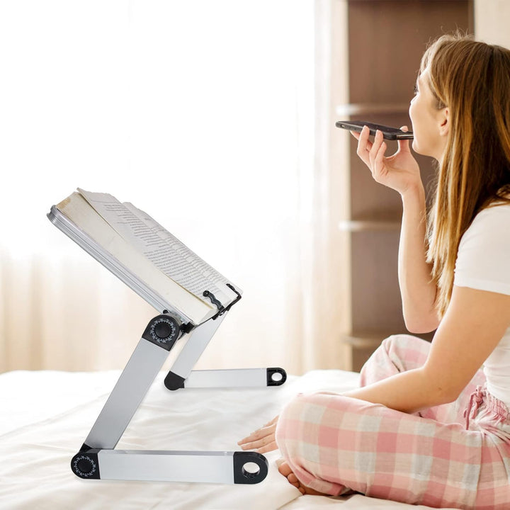 Buchständer Einstellbarer Ergonomischer,Buchhalter mit Büroklammern für Lehrbücher Musikbücher Table