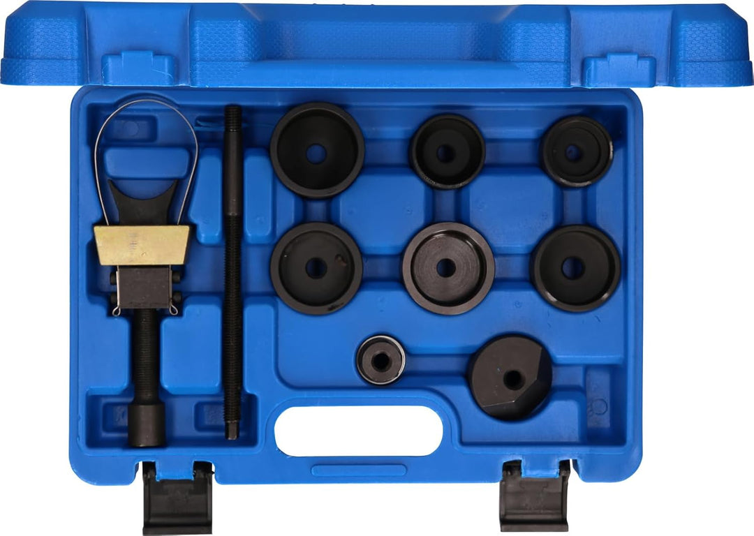 BRILLIANT TOOLS BT672200 Längslenkerbuchsen-Werkzeug-Satz, für Hinterachse BMW, 10-tlg [Powered by K