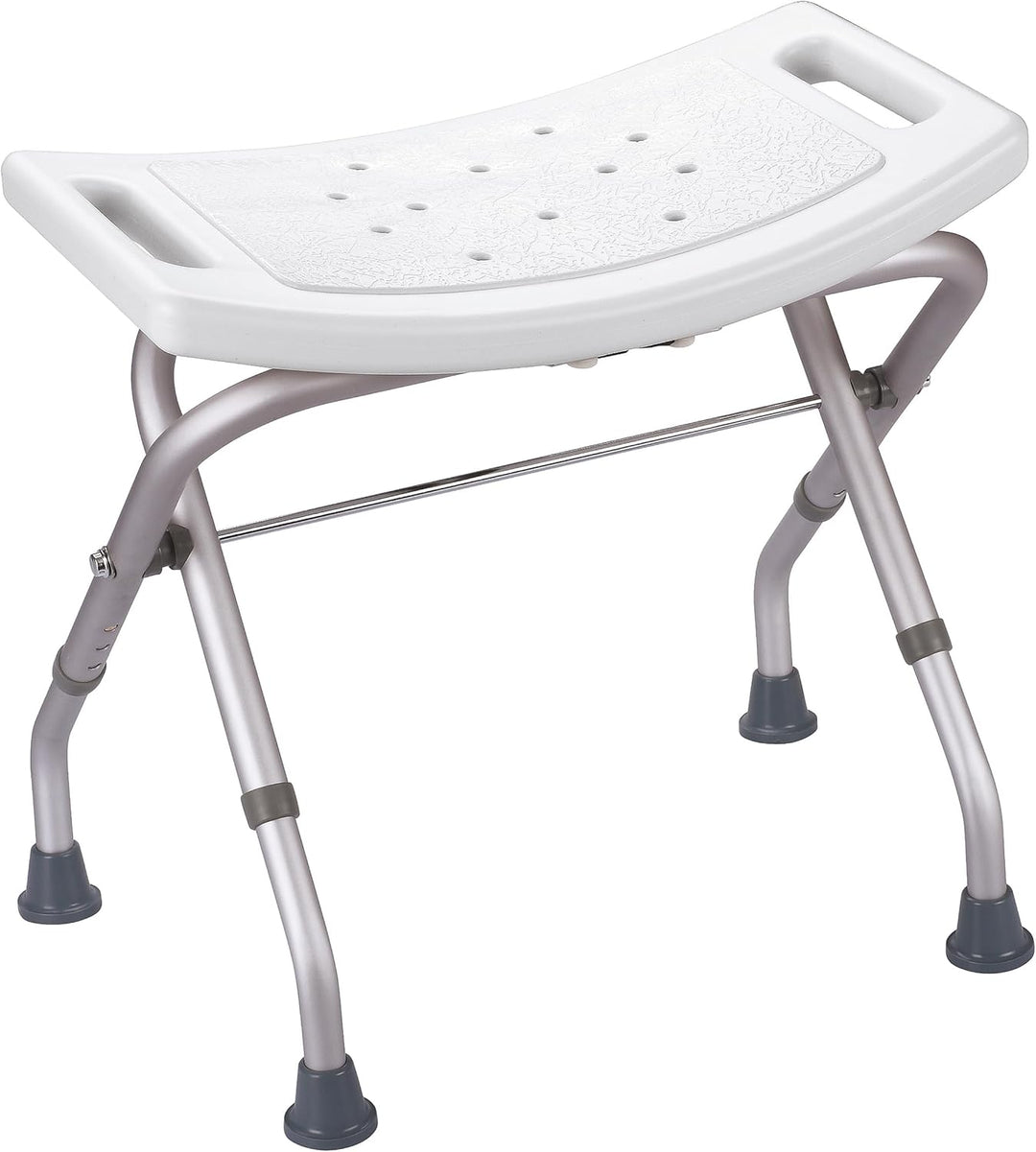 MSV Duschhocker, Aluminium, Polypropylen, Bunt