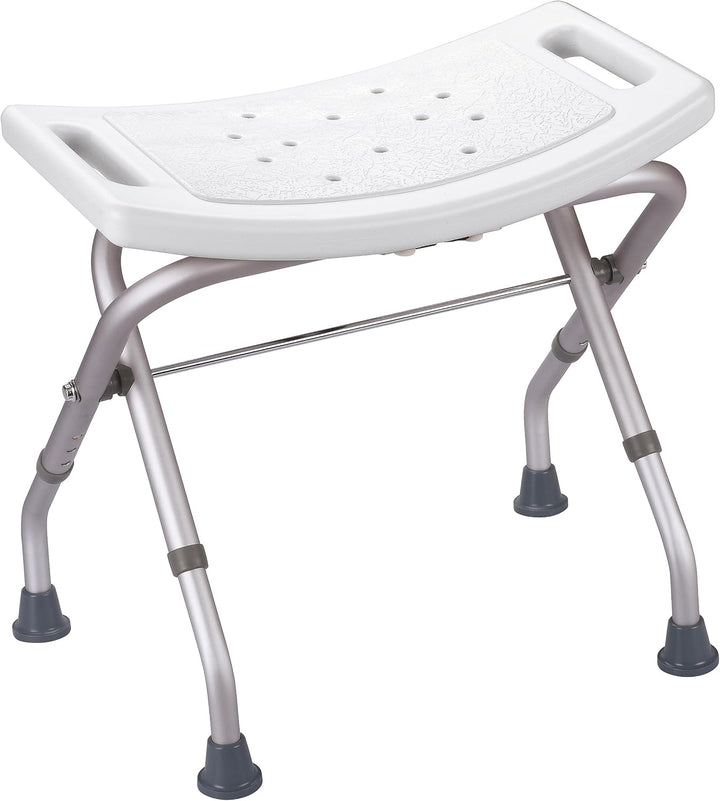 MSV Duschhocker, Aluminium, Polypropylen, Bunt