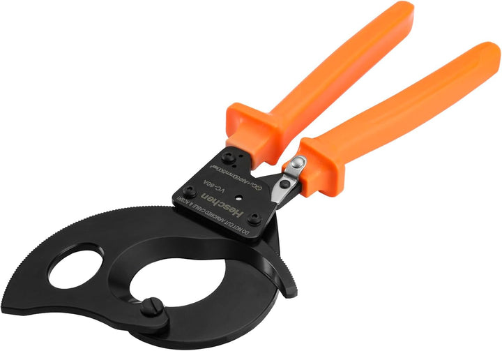 Heschen Ratschen-Kabelschneider VC-60A für 60 mm/500 mm² Abisolierzange, Hand-Crimpzange
