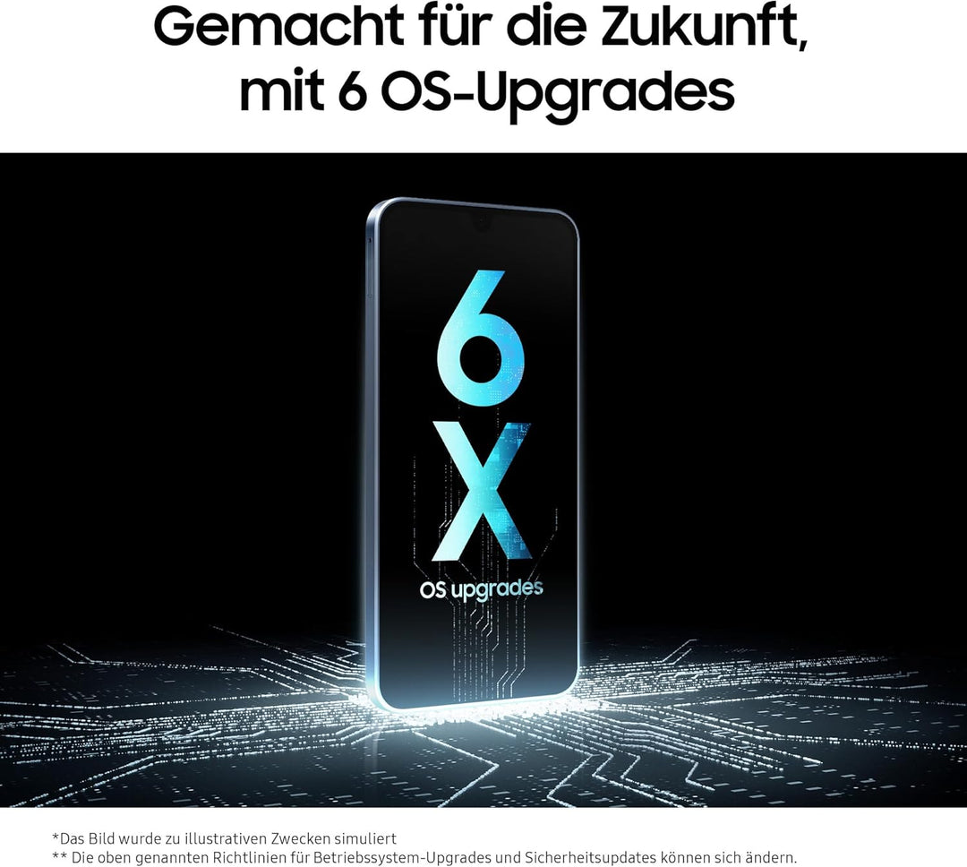 Samsung Galaxy A16 5G Smartphone ohne Vertrag, Handy mit Android, 50-MP-Hauptkamera, 16,91 cm / 6,7"