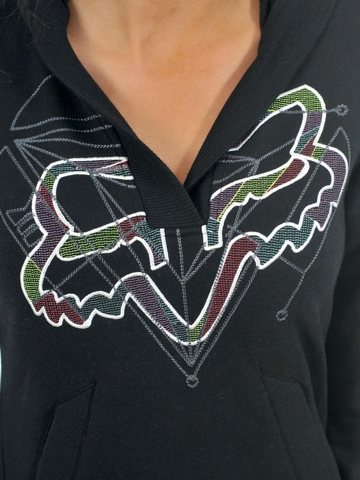 Fox Juniors Dimension Po Hoody XS Schwarz, XS Schwarz