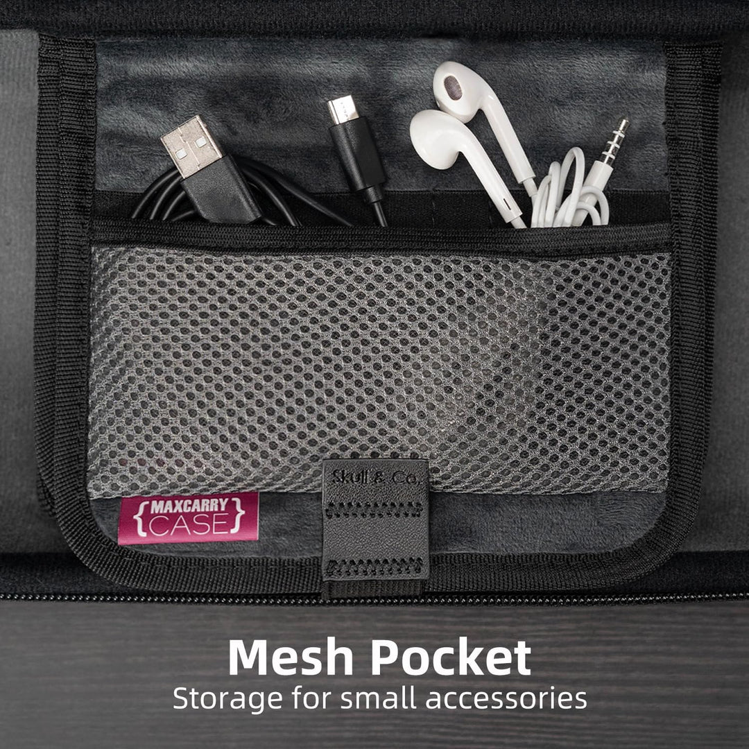 Skull & Co. Maxcarry Case for Steam Deck, ROG Ally & Other Handheld Gaming PCs: Portable Hard Shell
