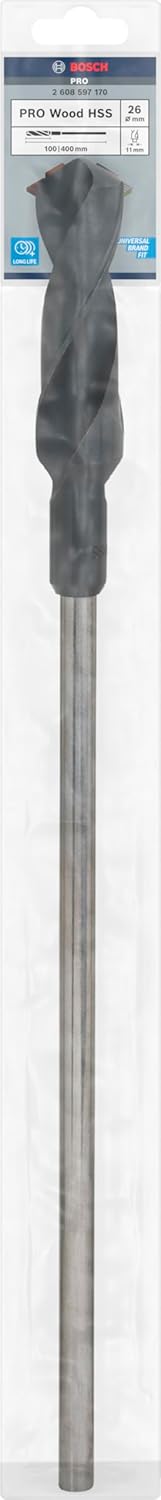 Bosch Professional Schalungs- und Installationsbohrer (Ø 26 mm) Durchmesser: 26/Gesamtlänge in mm: 4