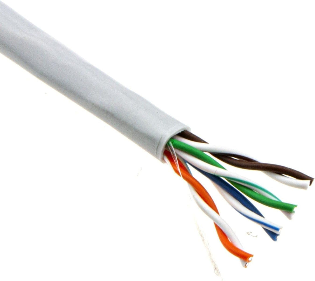 kenable Aussen Cat5E-CCA Aussen Verwendung Ethernet Netzwerk Kabel Kabelrolle UTP Grey 50 m [50 Mete
